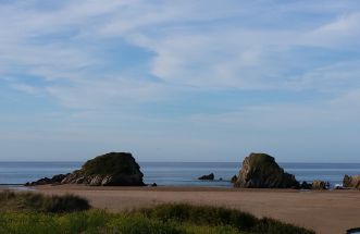 Playa de San Román. A Mariña Lucense