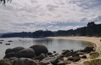 Playa mourisca. Cabo udra. Bueu