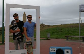 Skate con Breogan