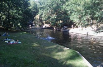 Piscina natural Sete Muíños-GuitirizLugo