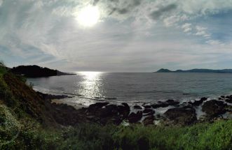 Camino bajada a Playa de Fonforron