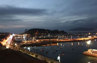 Noche en Baiona