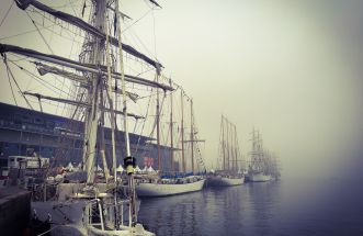 Barcos en A coruña