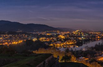 O rio Miño por Tui