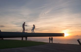 Bailando al atardecer. . . 