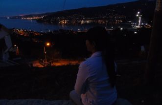 Ría de Vigo de noche